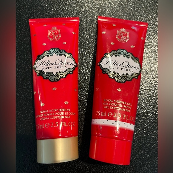 Katy Perry Killer Queen set of Body Lotion and Shower Gel - Picture 1 of 2